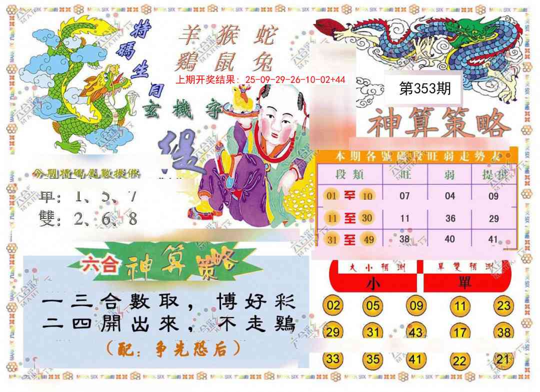 353期神算策略[图]