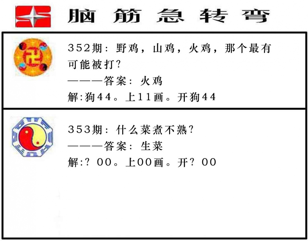 353期脑筋急转弯[图]