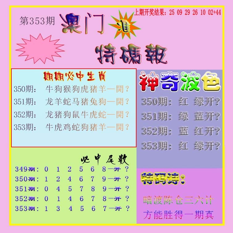 353期生财有道特码报[图]