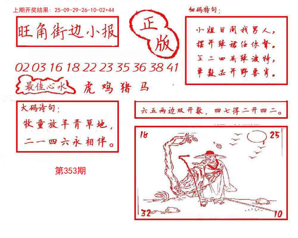 353期旺角街边小报[图]