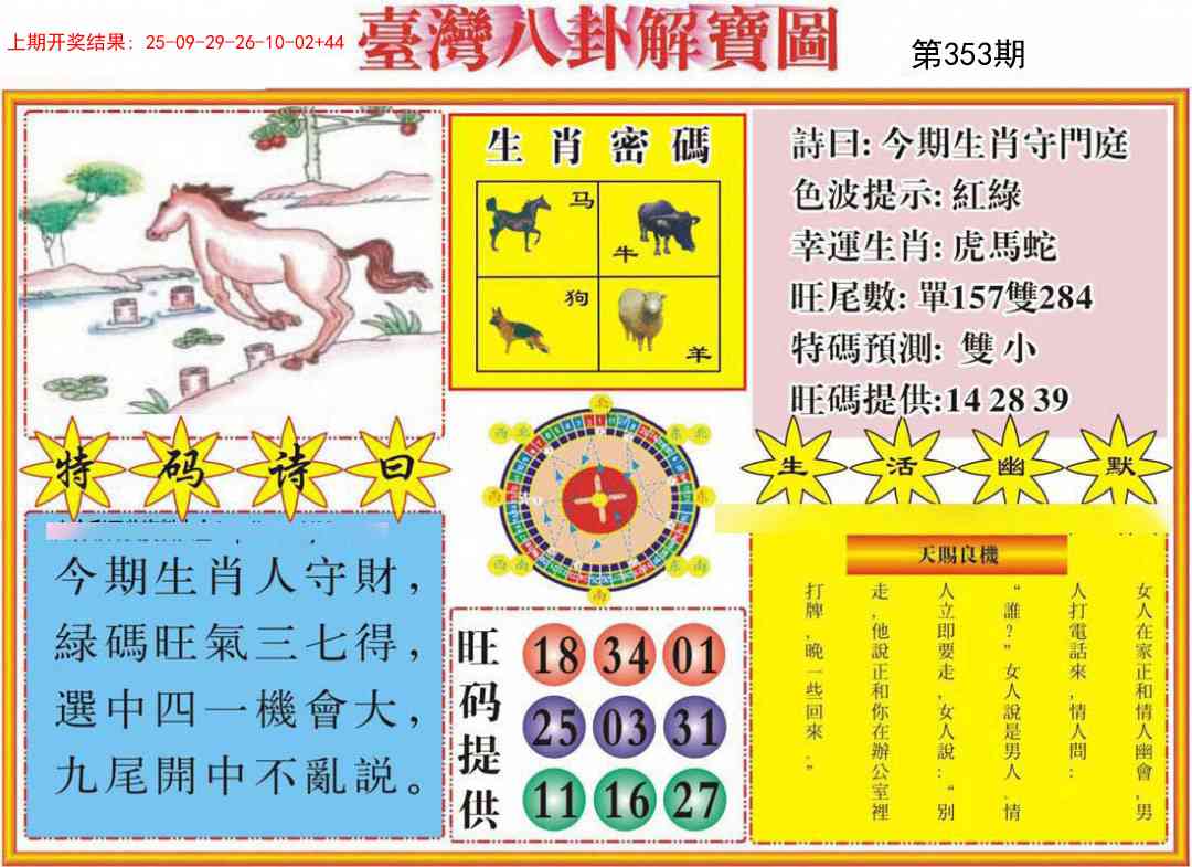 353期台湾八卦解宝图[图]