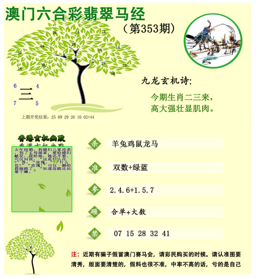 353期翡翠马经[图]