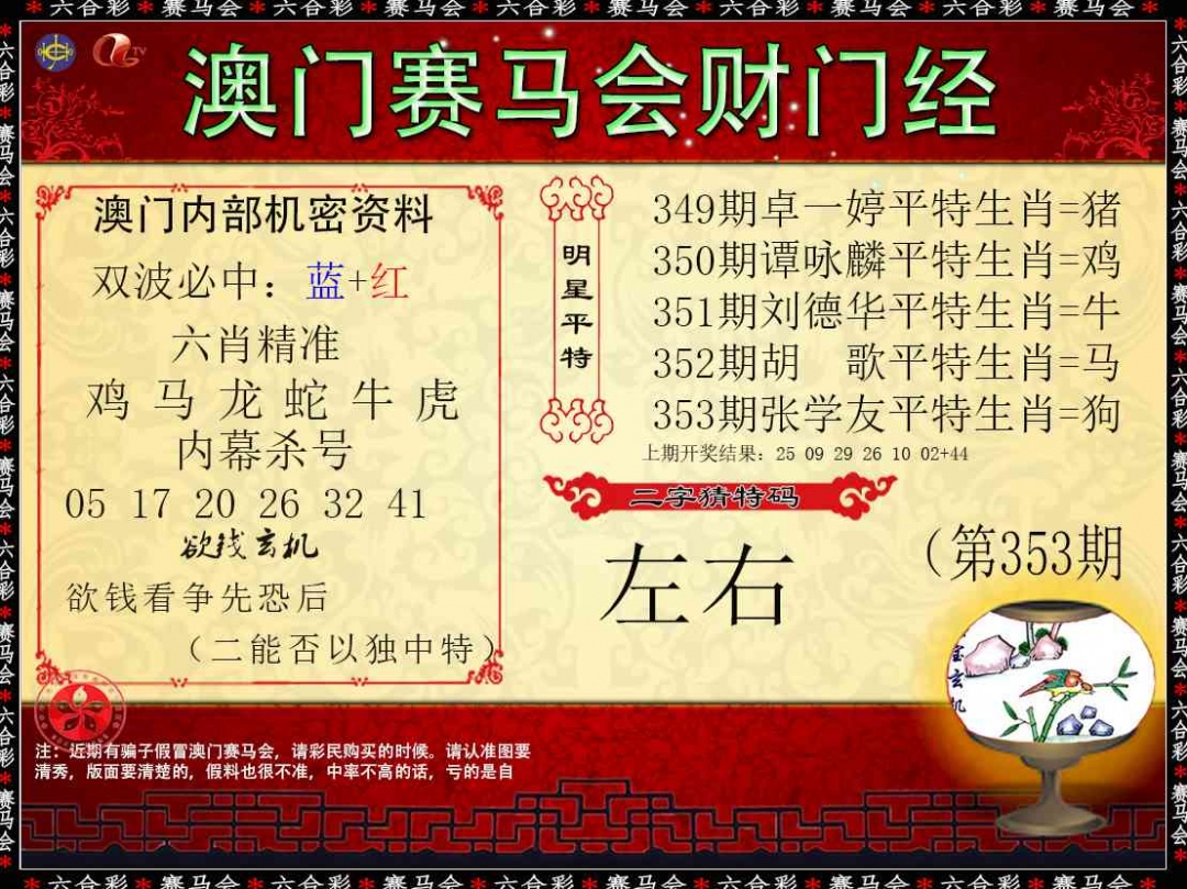 353期财门经[图]