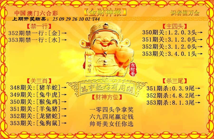353期金财神[图]