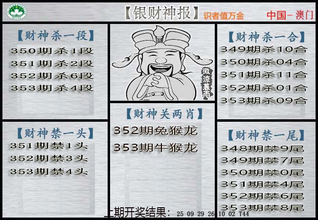 353期银财神[图]