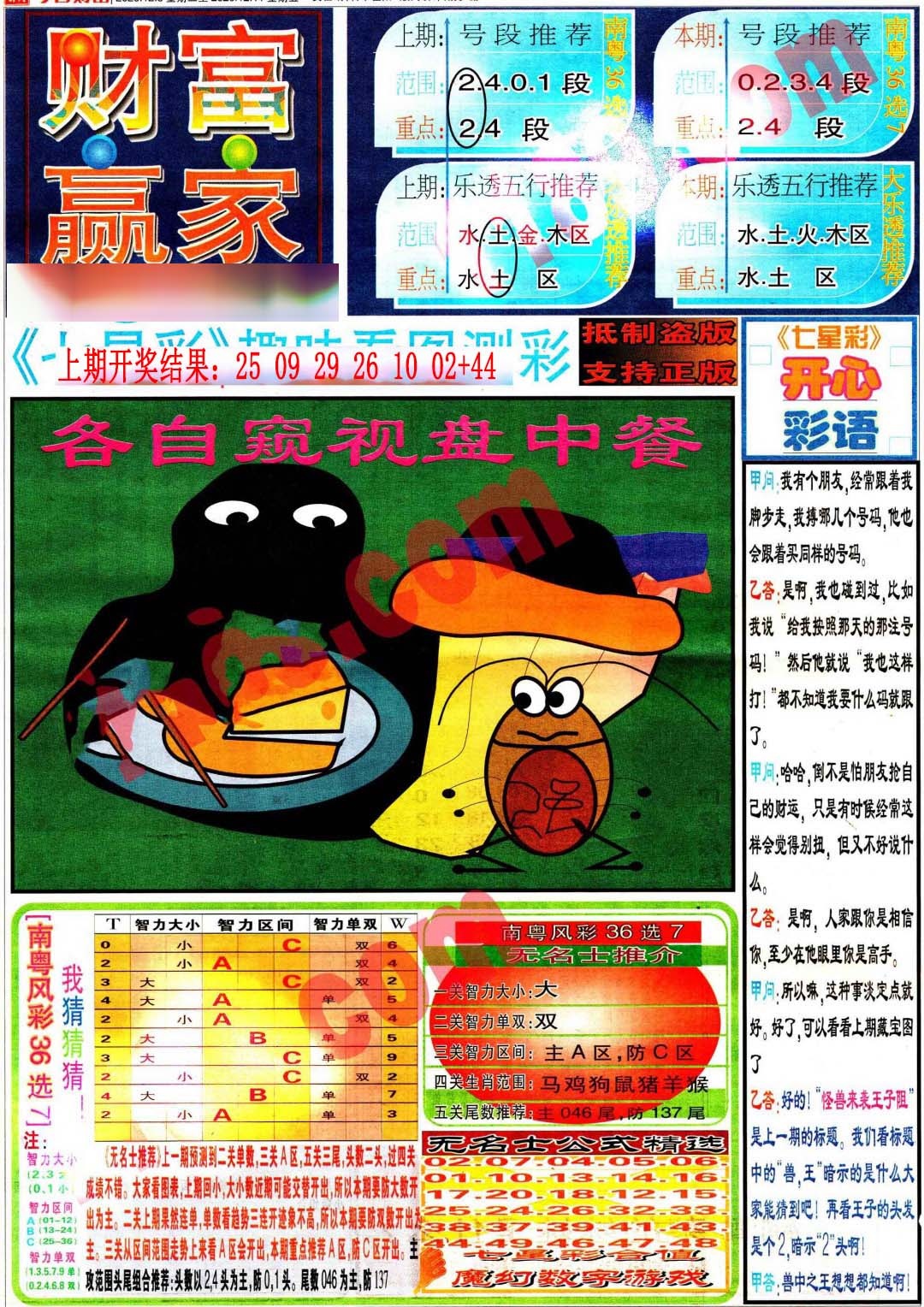 353期财富赢家（七星彩）[图]