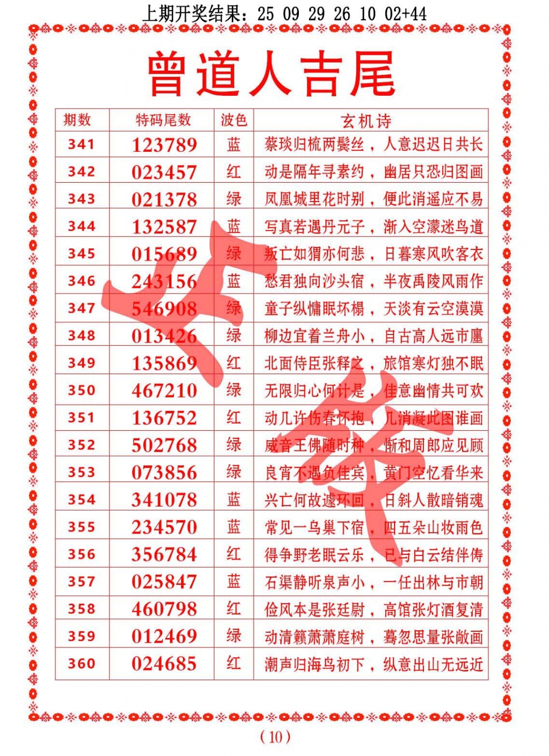 353期曾道人吉尾[图]