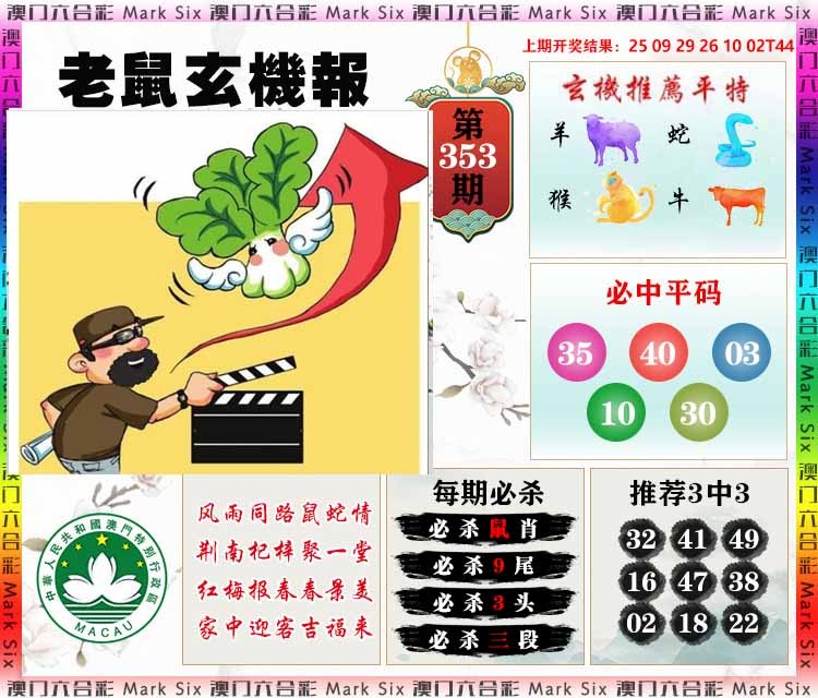 353期老鼠玄机报[图]