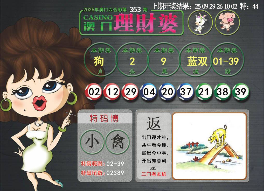 353期澳门理财婆[图]