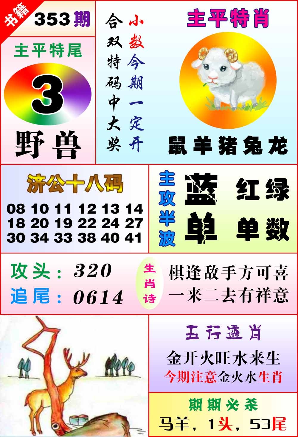 353期澳门狗头铡[图]
