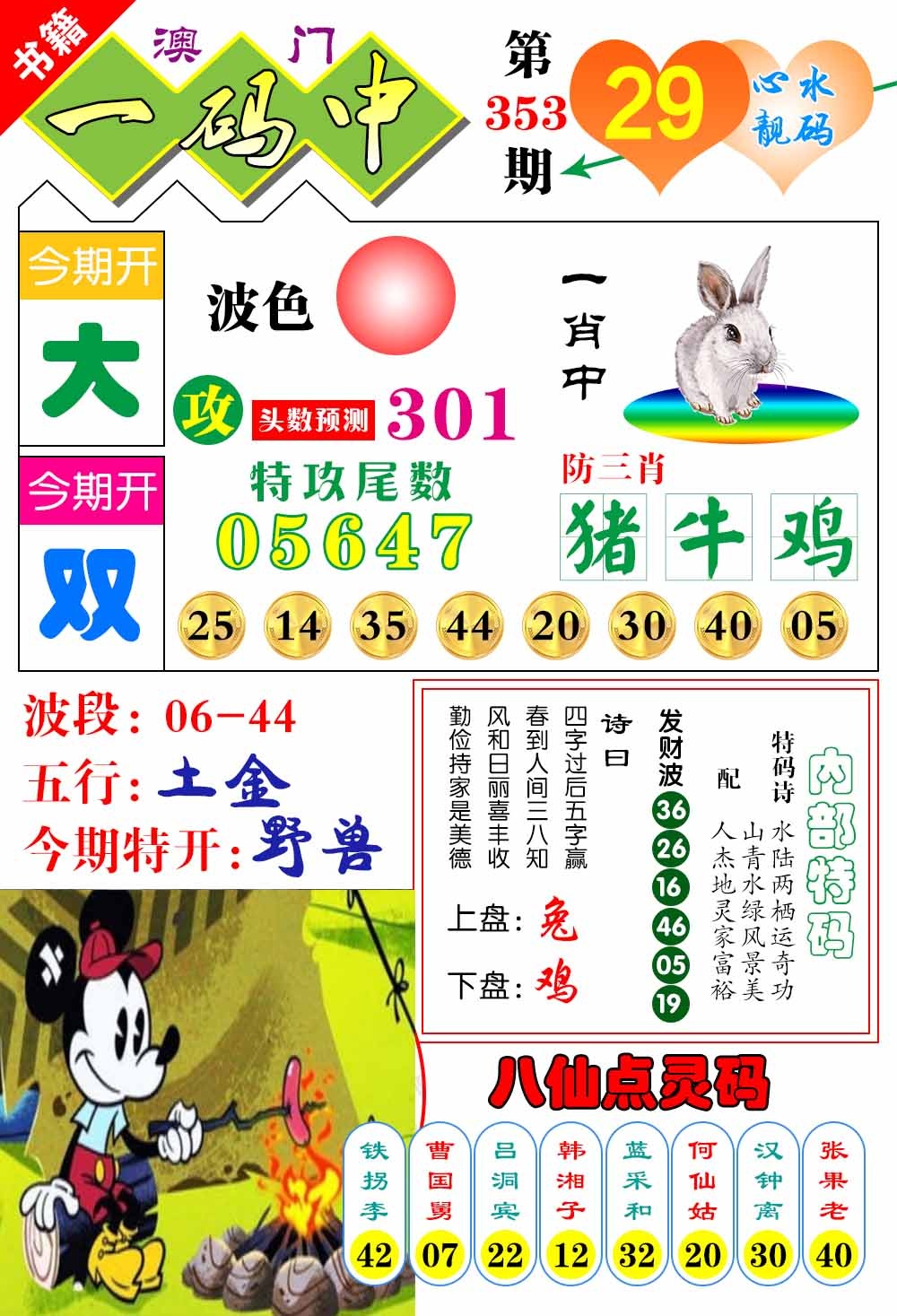 353期澳门发财波[图]