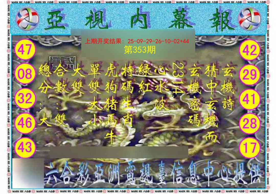 353期亚视内幕报[图]