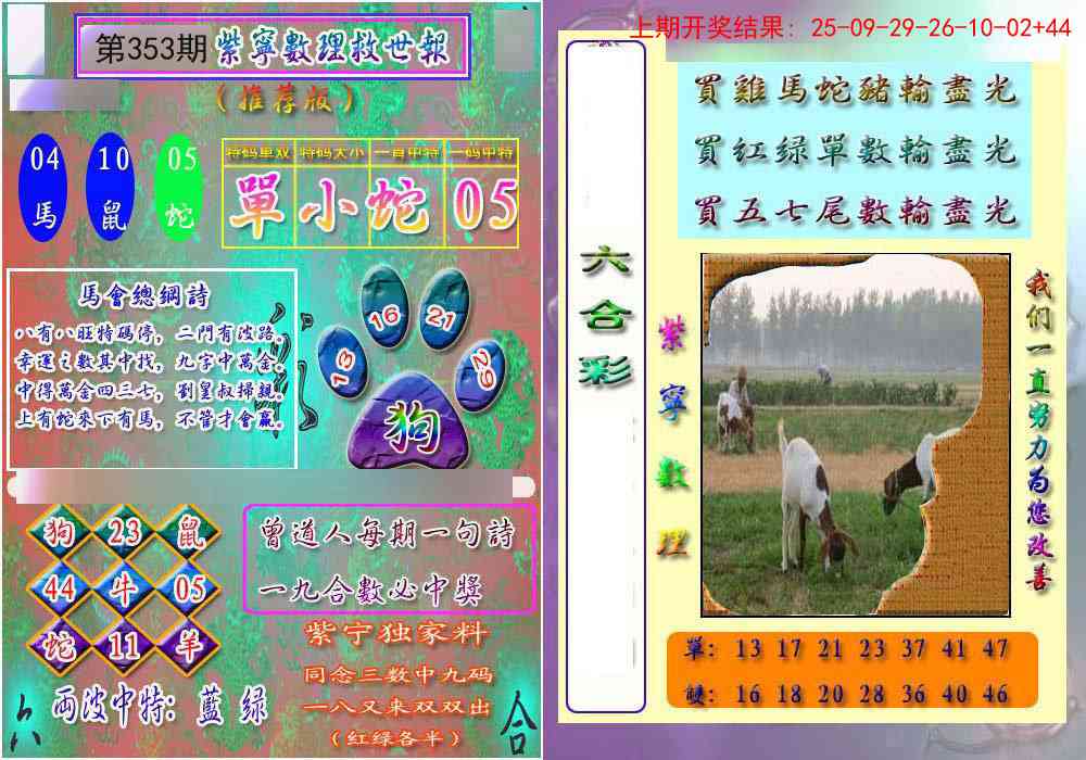 353期数理救世报[图]