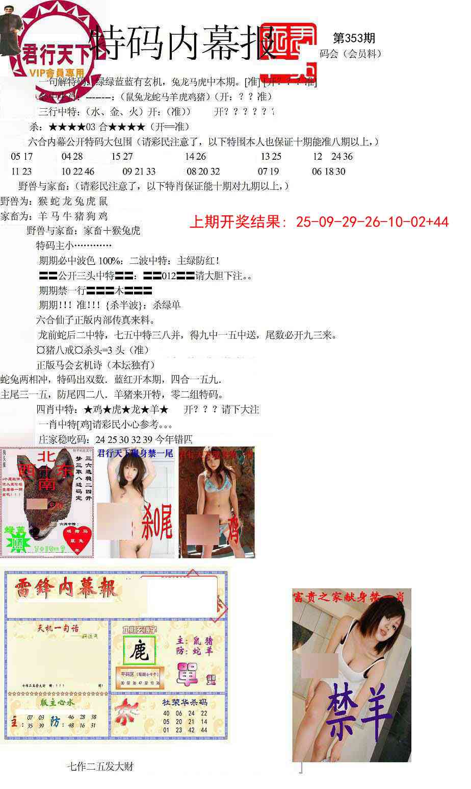 353期特码内幕报[图]