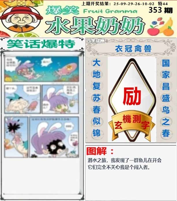353期爆笑水果奶奶[图]